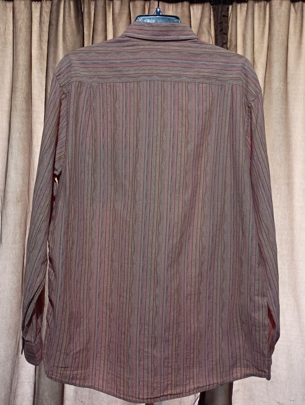 Missoni Men's Striped Long-Sleeve Button-Up Shirt - Picture 2 of 7